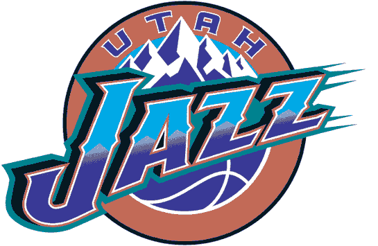 Utah Jazz 1997-2004 NBA Basketball Logo