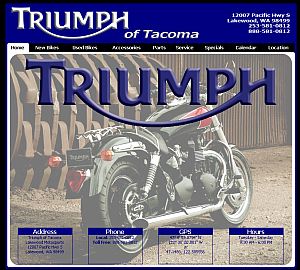 Screen Shot of TriumphOfTacoma.com